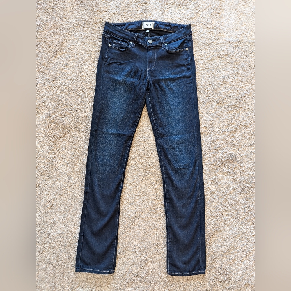 Paige Denim Skyline Skinny Jeans Size 28 in Mona Wash